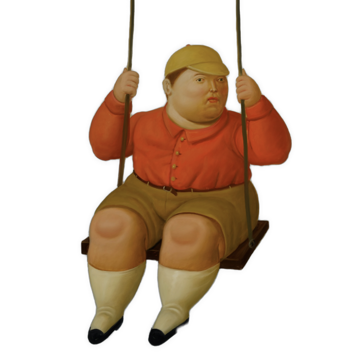 Botero swing figure