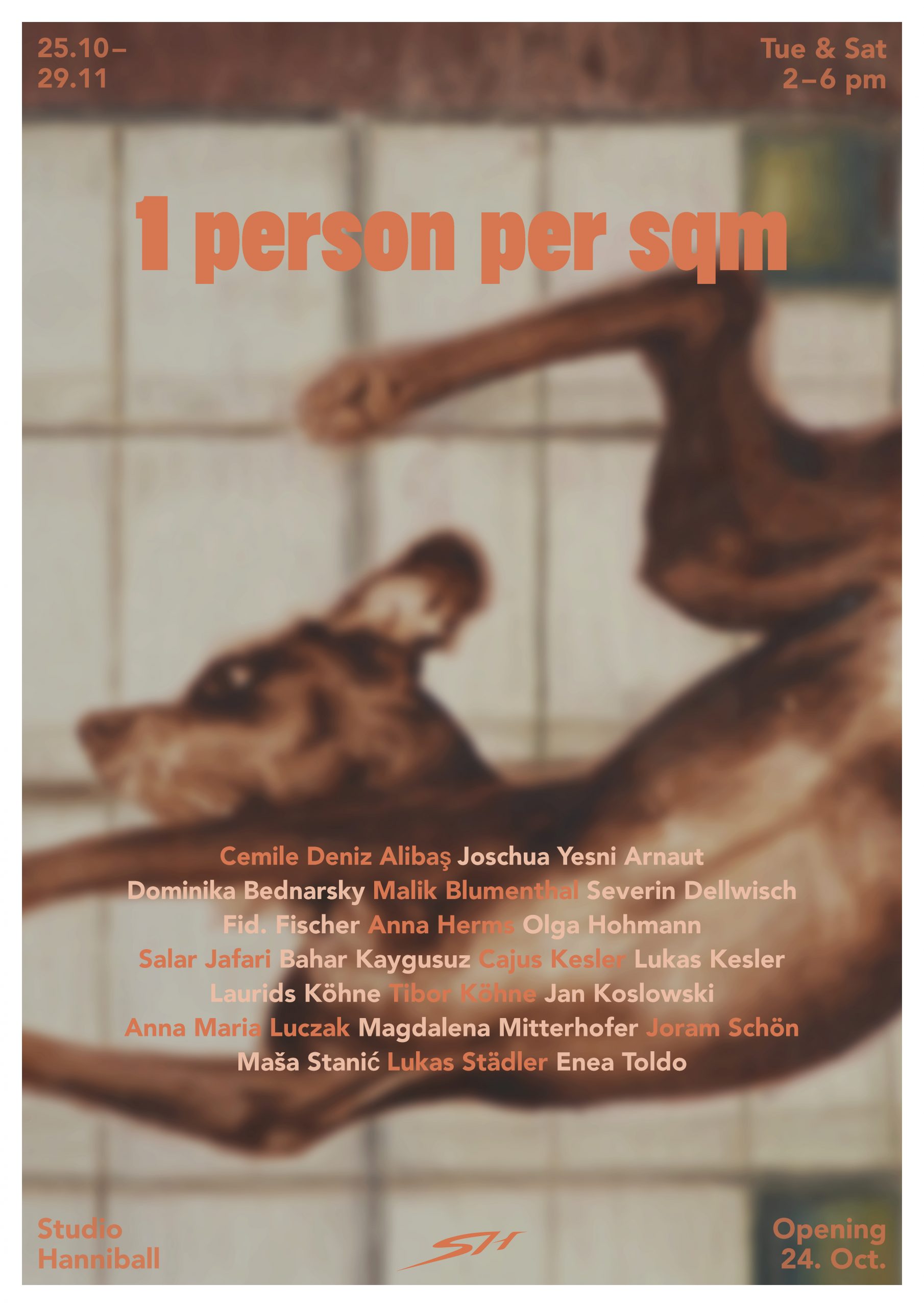 Studio Hanniball Event Exhibition 1 person per sqm